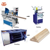 Factory Price Wood Brush Stick Machine Wooden Broom Handle Making Machine for Sale