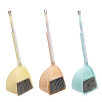 Zhencan new plastic mini small broom and dustpan set for kids